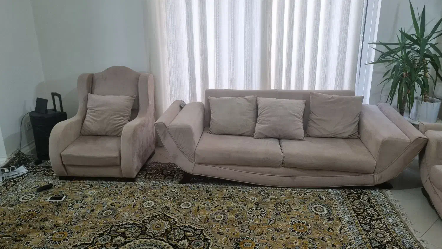 مبل ۷ نفره فروشی|مبلمان خانگی و میز عسلی|کیش, |دیوار