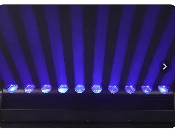 مووینگ ۱۰ لامپ ۴۰ وات فول کالر رقص نور|آلات موسیقی|تهران, بازار|دیوار