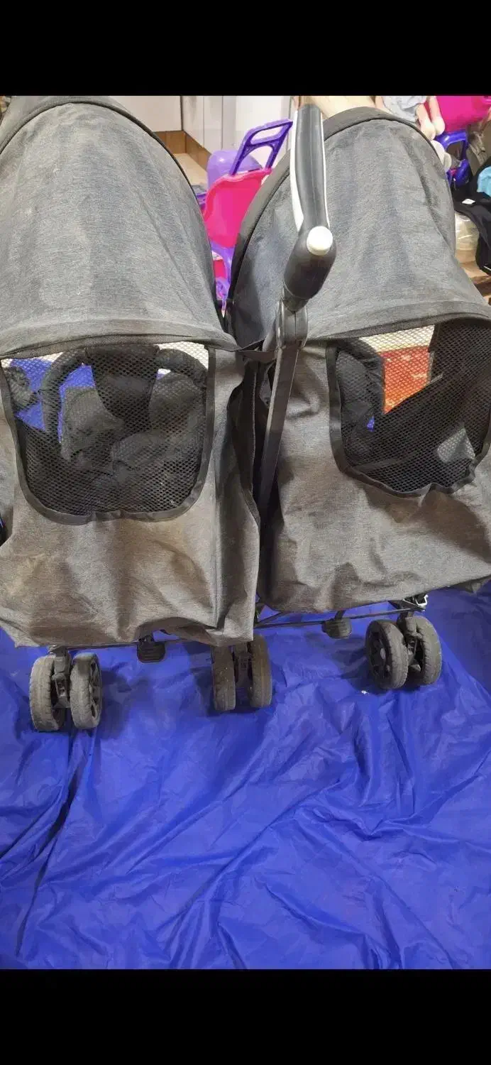 کالسکه دوقلو مدل دلیجان|کالسکه و لوازم جانبی|تهران, هفت چنار|دیوار