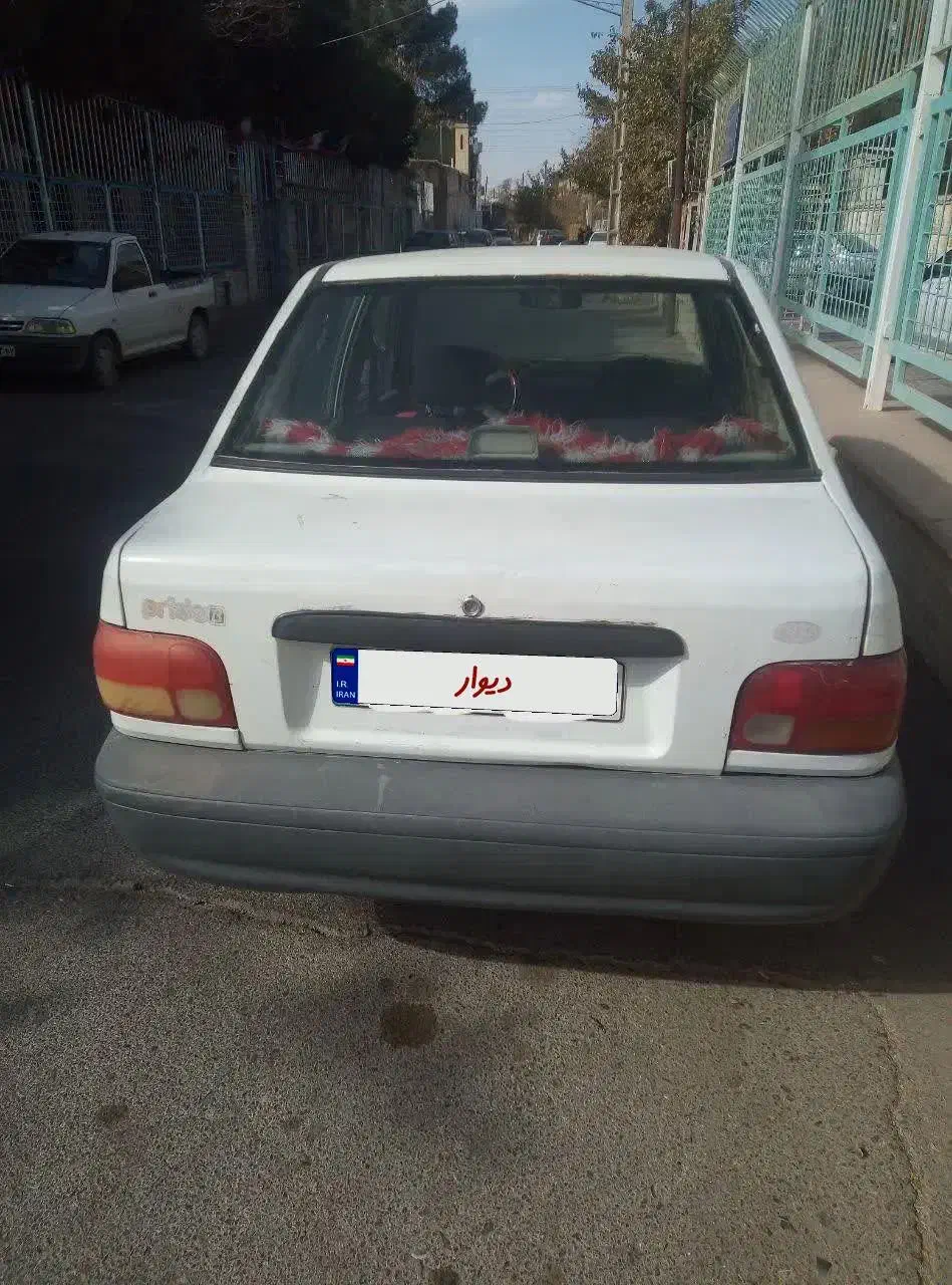 پراید۸۱سفید تازه تعمیر سالم|خودرو سواری و وانت|گناباد, |دیوار