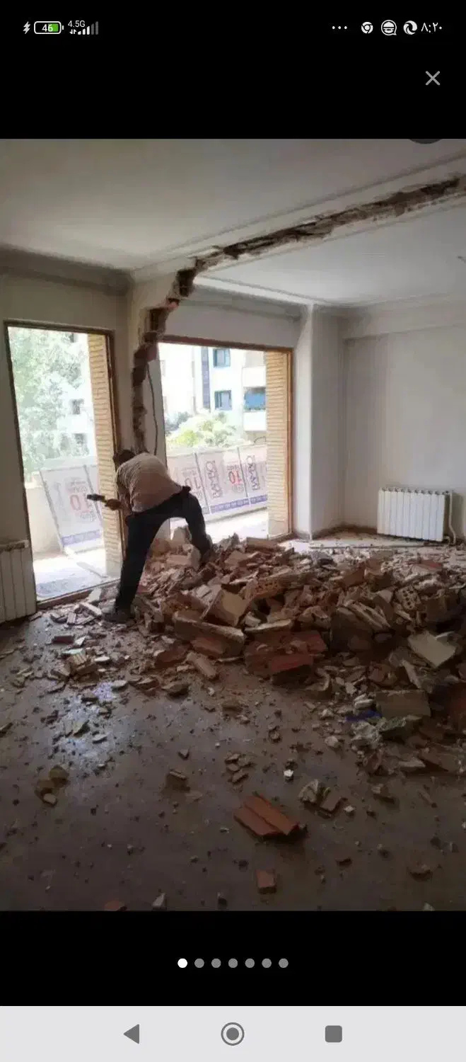 تخریب بازسازی تعمیرات|خدمات پیشه و مهارت|نیشابور, بنیاد شهید|دیوار