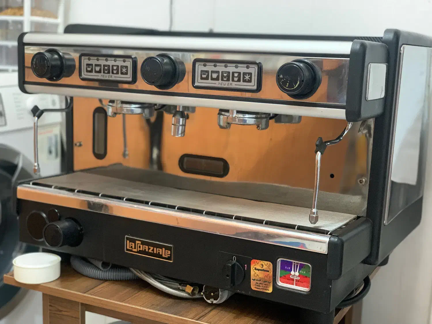 اسپرسو ساز لاسپازیاله new ek دو گروپ‌|کافی‌شاپ و رستوران|مشهد, نیروی هوایی|دیوار