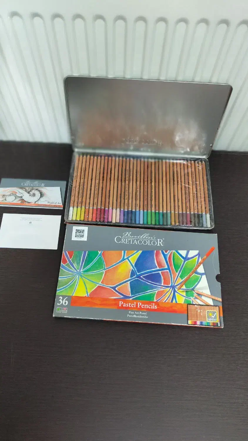 مداد پاستل 36 رنگ کرتاکالر اتریشی|لوازم التحریر|فولادشهر, B6|دیوار