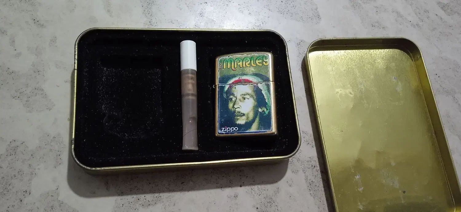 فندک بنزینی زیپو اصل قدیمی همراه با جعبه|کلکسیون اشیاء عتیقه|تهران, خاوران|دیوار