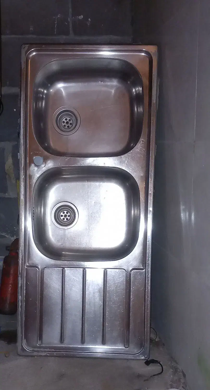 سینک ظرفشوی|آب‌چکان و نظم‌دهنده ظروف|اسدآباد, |دیوار