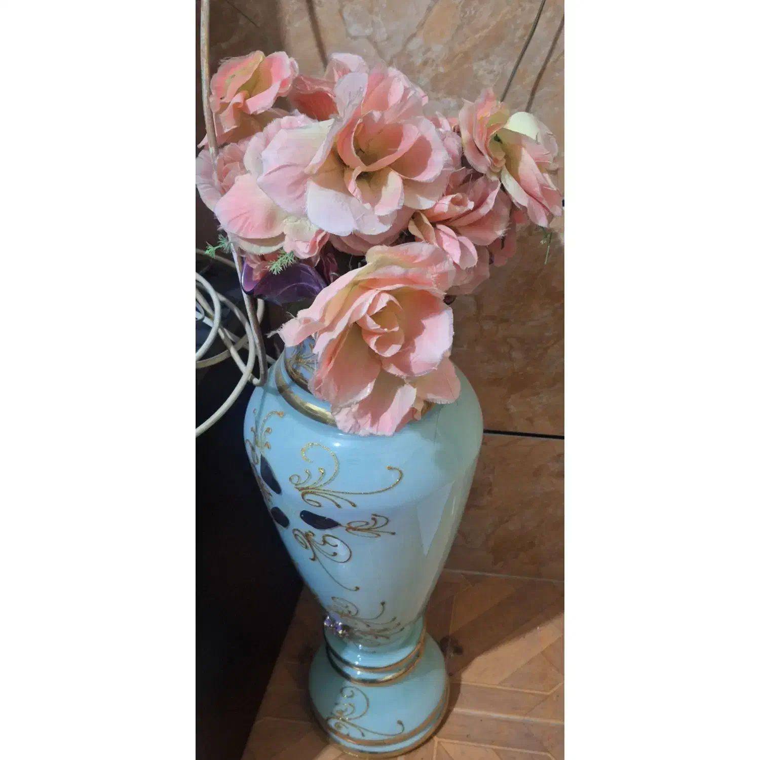 گلدان دکوری|گل مصنوعی|قرچک, داوود آباد|دیوار