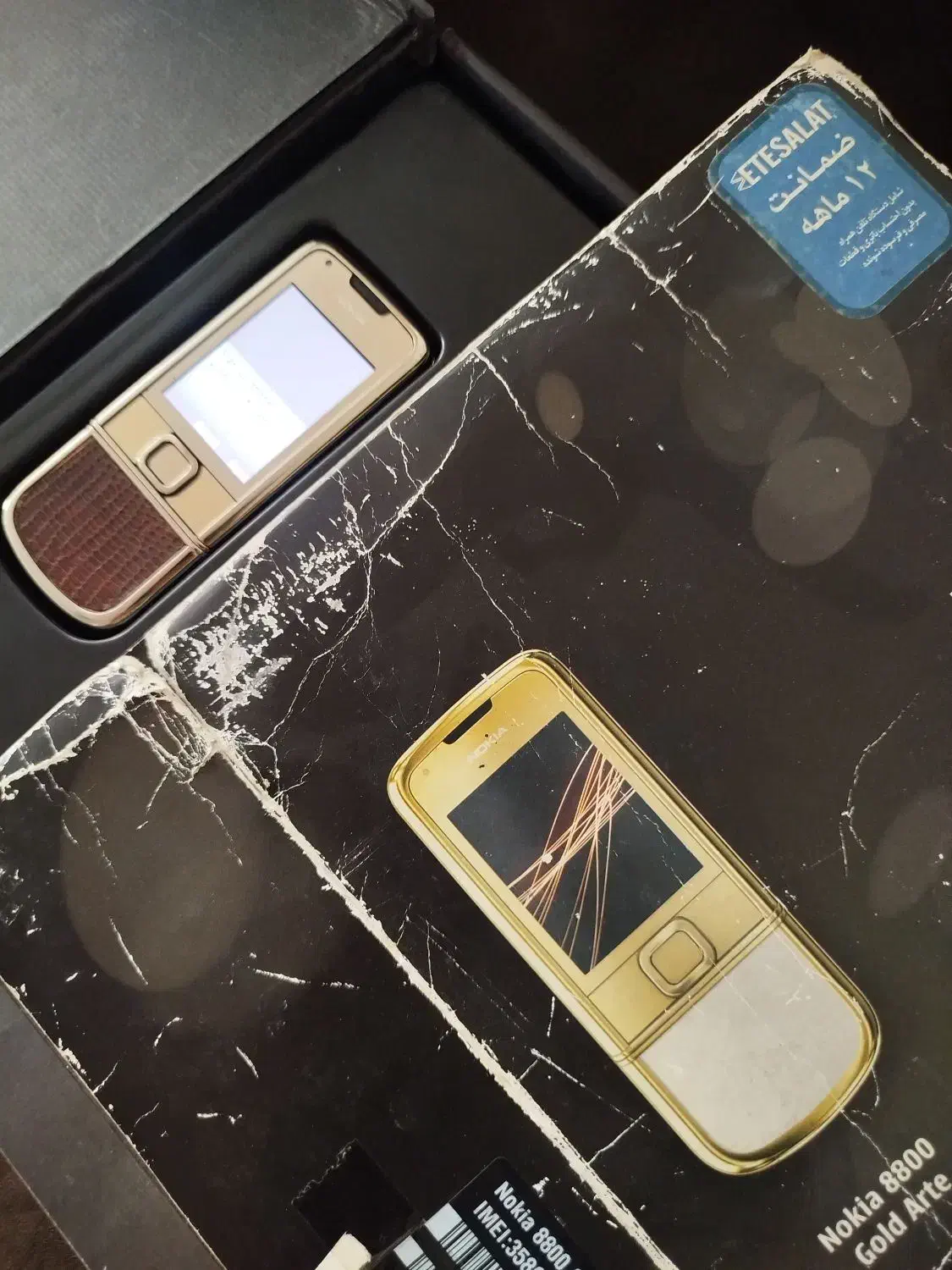 nokia 8800 art gold اصلی 4 گیگ|موبایل|تهران, حافظیه|دیوار