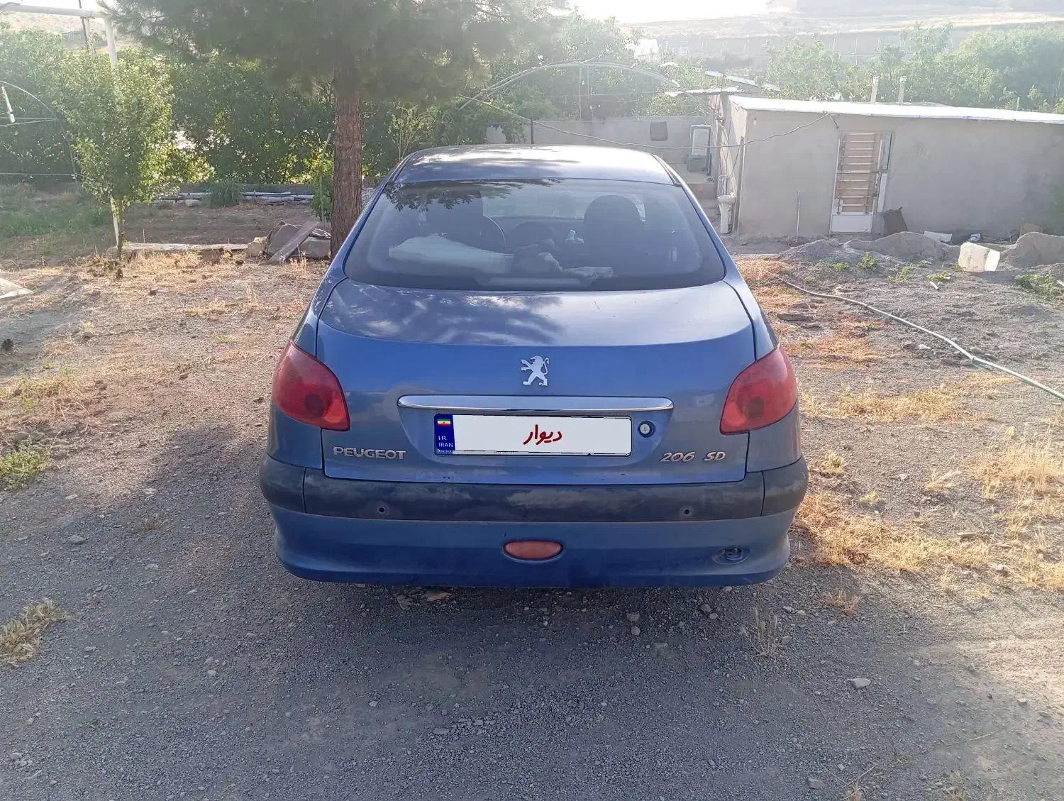 206sdv8|خودرو سواری و وانت|ایلام, |دیوار