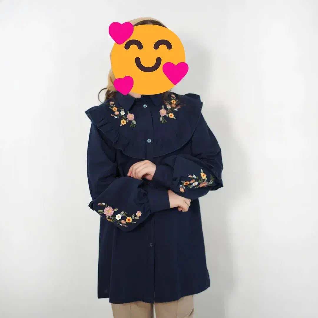 تونیک دخترانه|لباس|سیاهکل, |دیوار