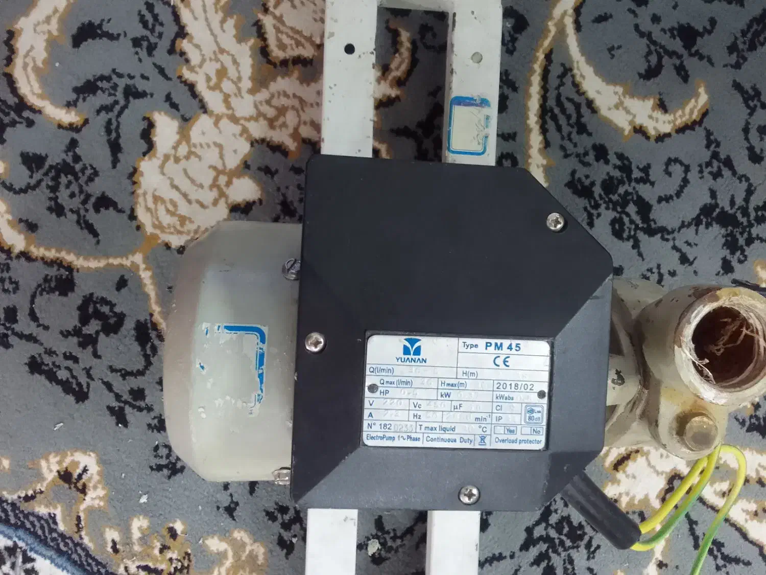 پمپ آب نیم اسب|ابزارآلات|مشهد, رده|دیوار