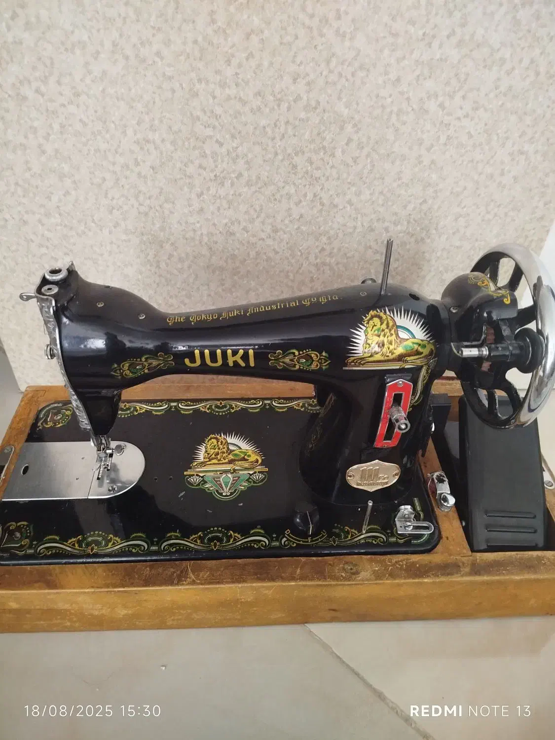 چرخ خیاطی جوکی عتیغه|چرخ خیاطی و ریسندگی|قم, پردیسان|دیوار