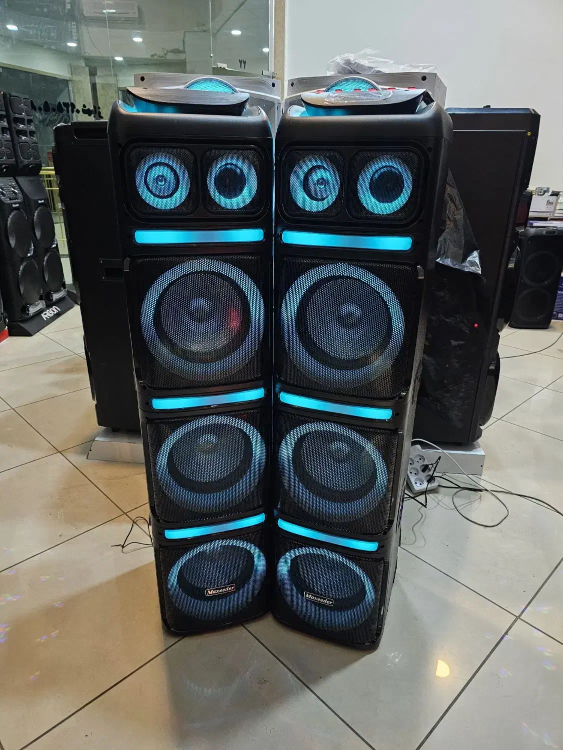 اسپیکر باند سیستم صوتی مکسیدر ۳۲۷ با شرایط ۱۲ماهه|سیستم صوتی خانگی|تبریز, |دیوار