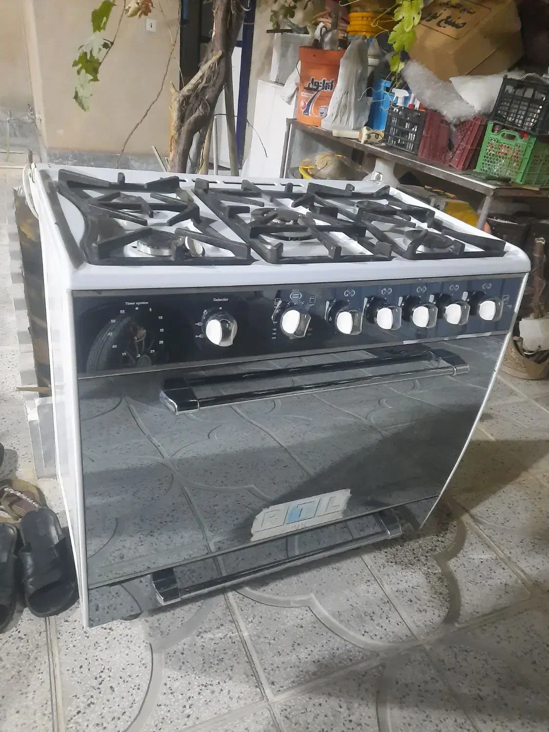 گاز ۵شعله فر دار|اجاق گاز و لوازم برقی پخت‌وپز|بردسکن, |دیوار