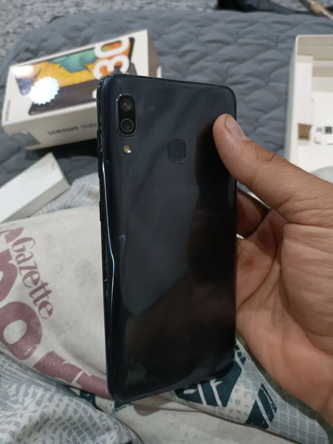 گوشی A30درجه یک فقط السیدیش ضربه خورده|موبایل|شوشتر, |دیوار