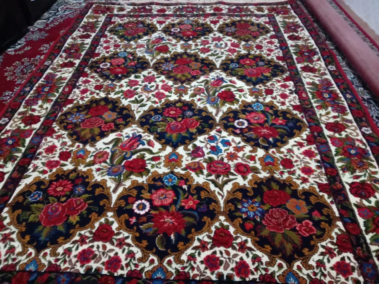 قالی ۱/۵×۲/۵|فرش|شهرکرد, |دیوار