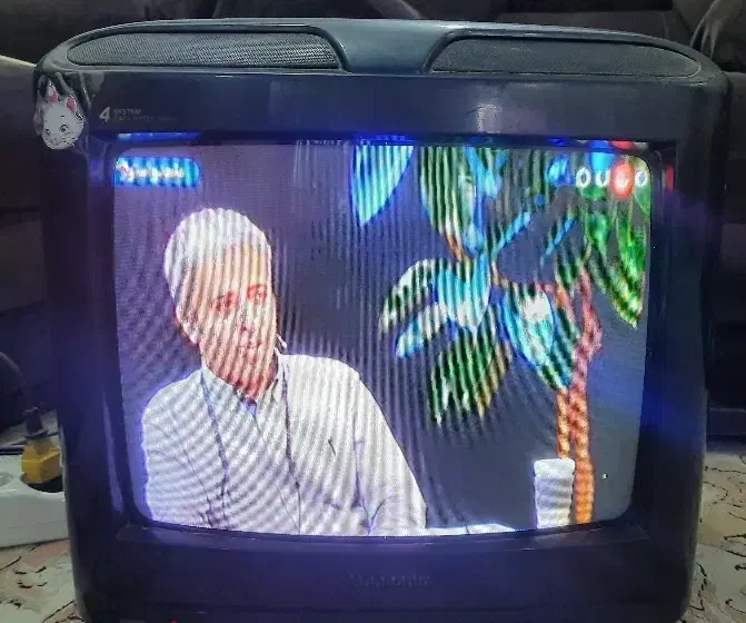 تلویزیون رنگی 24 اینچ کاملا سالم|تلویزیون و پروژکتور|ایذه, |دیوار