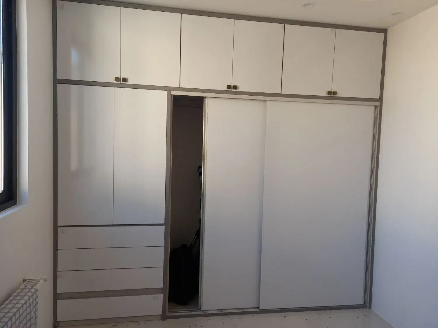 ساخت کابینت وکمد دیواری mdf ام دی اف  اقساطی چکی|جاکفشی، کمد، دراور|شاهرود, |دیوار