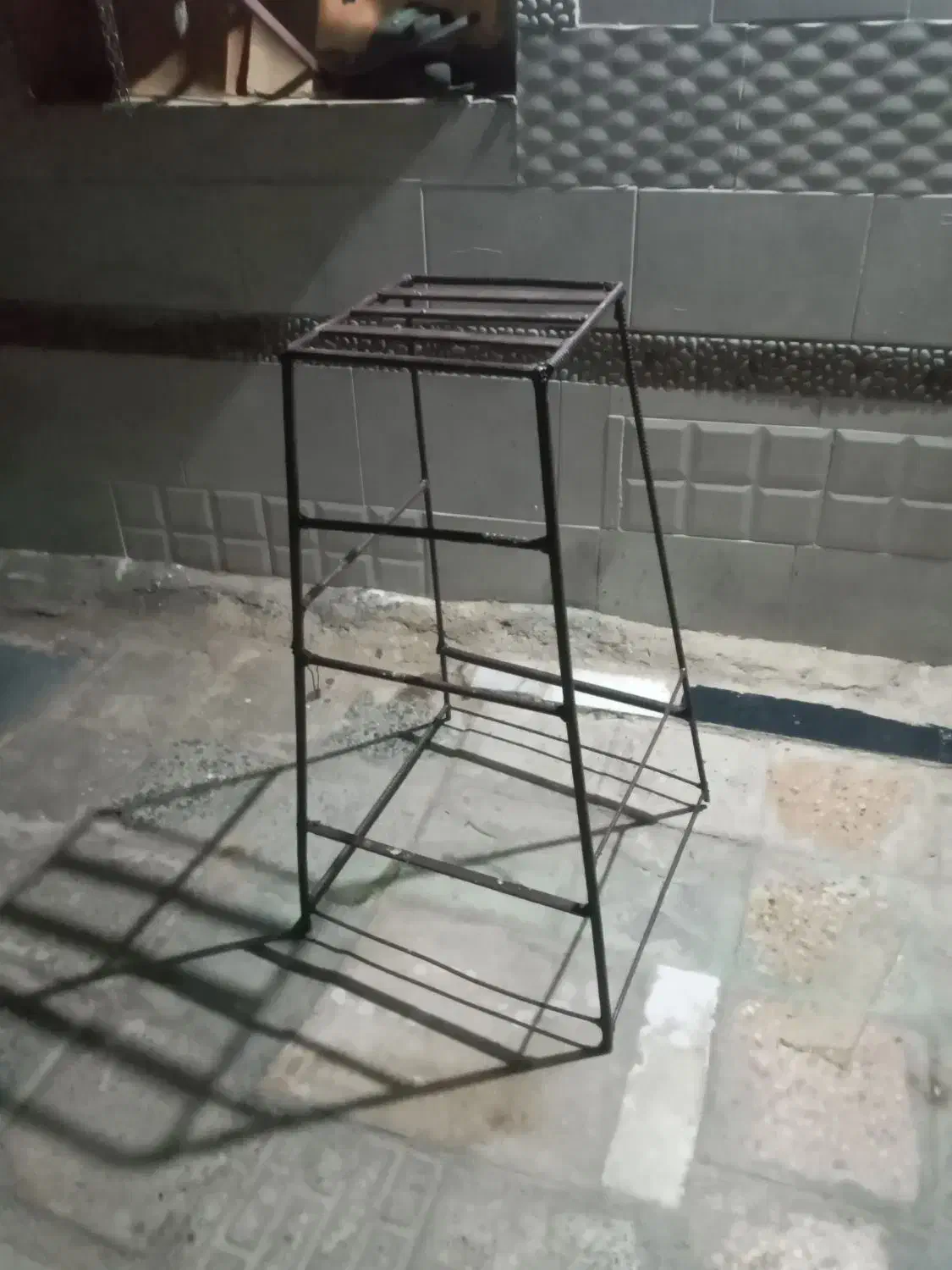 چهارپایه‌ بابهترین‌ میلگرد|صندلی و نیمکت|دورود, |دیوار