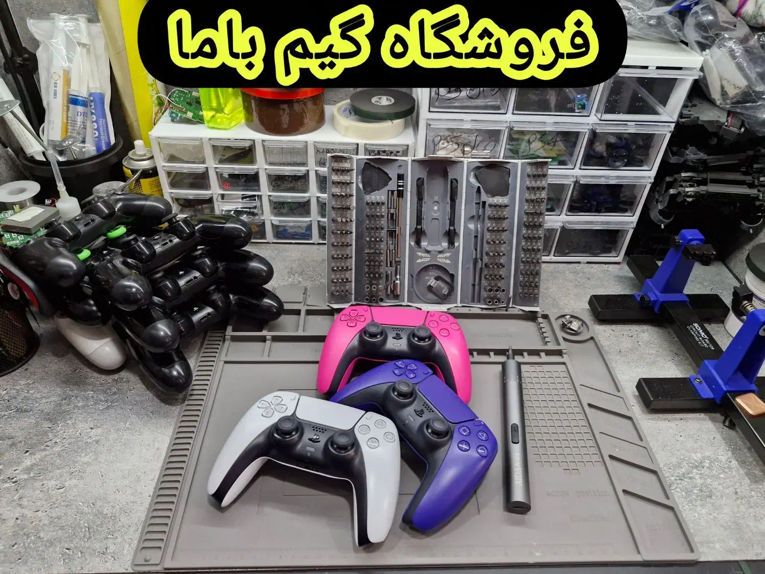 تعمیرات تخصصی کنسول و دسته با ضمانت PS4 PS5 XBOX|کنسول، بازی ویدئویی و آنلاین|مشهد, احمدآباد|دیوار