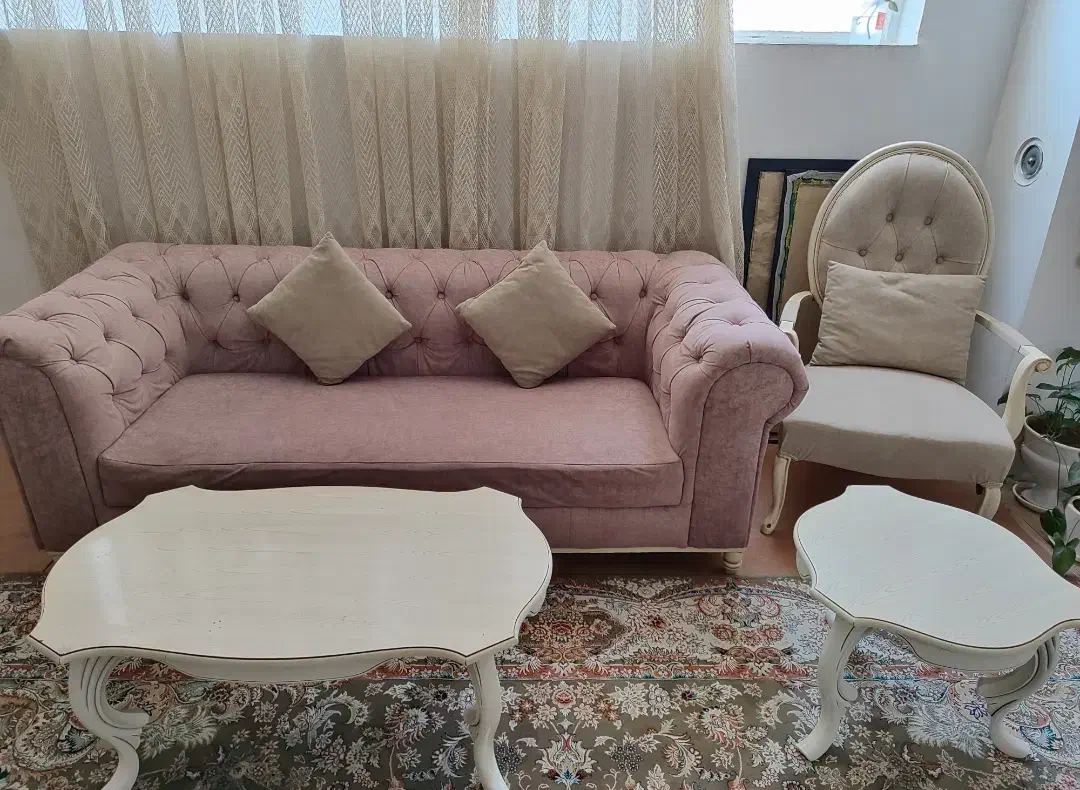 مبل 8 نفره راحتی|مبلمان خانگی و میز عسلی|بیرجند, |دیوار