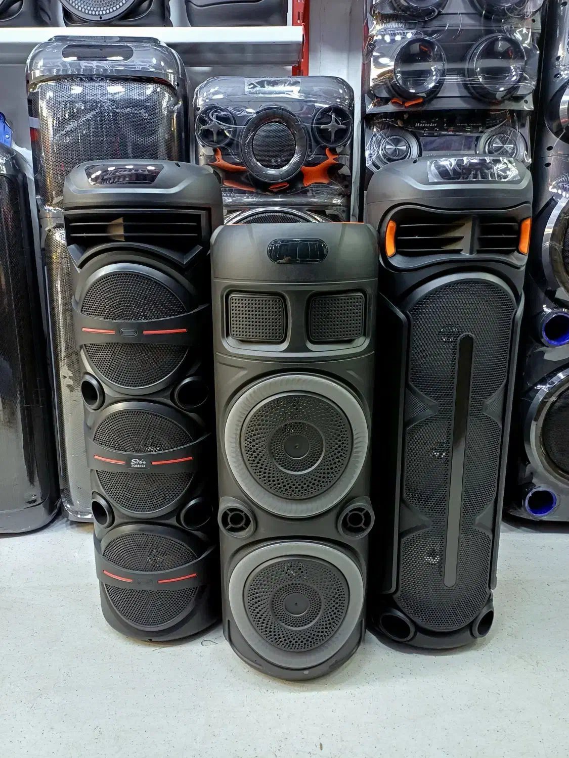 باند اسپیکر ZQS 8312 عمده   (( آراز مارکت ))|سیستم صوتی خانگی|زنجان, |دیوار