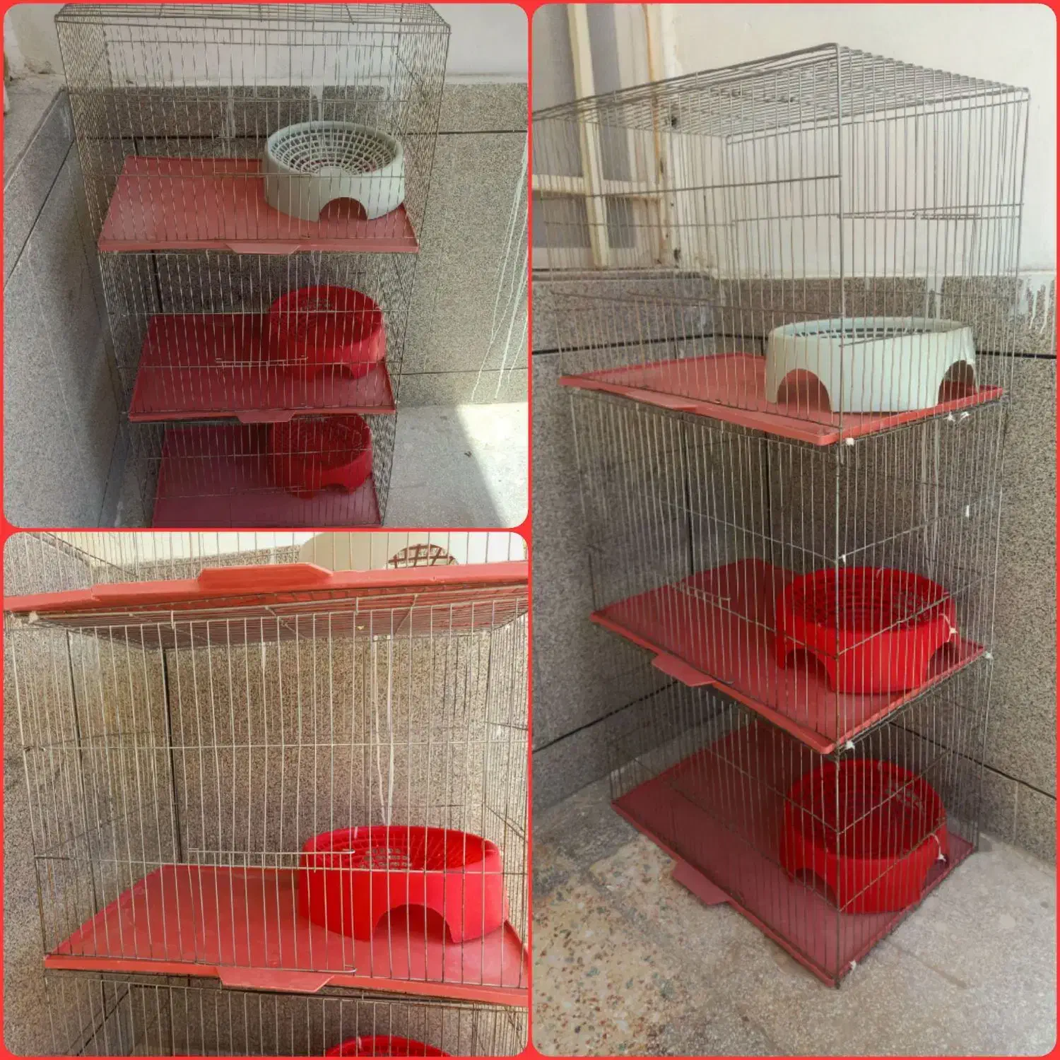 قفس|لوازم جانبی حیوانات|لردگان, |دیوار