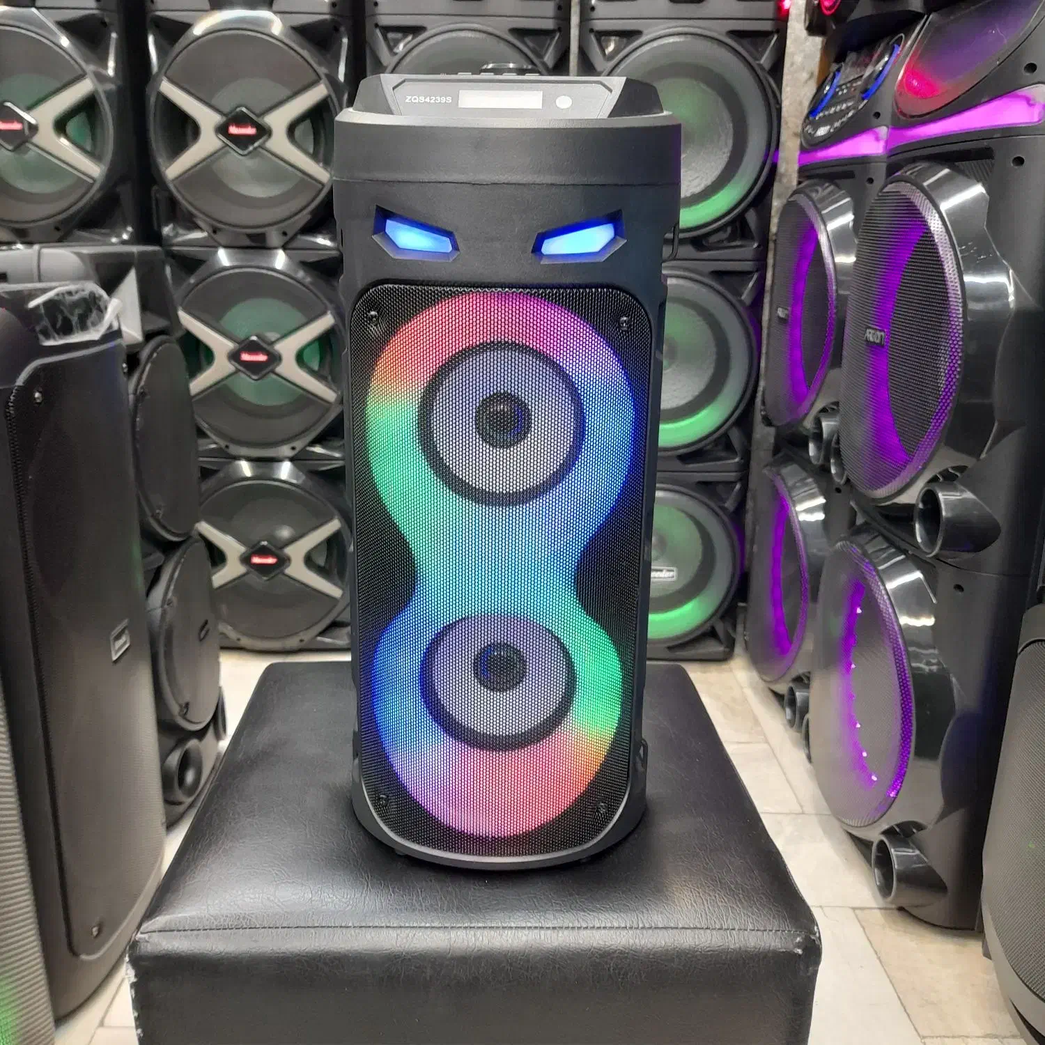 اسپیکر باند ۴۰سانتی میکروفن دارهمراه کنترل وبلوتوث|سیستم صوتی خانگی|مشهد, سراب|دیوار