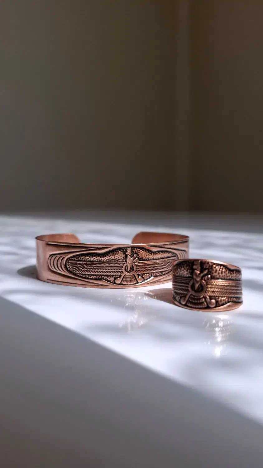 فروش دستبند و حلقه مس مردانه|جواهرات|مشهد, یاس|دیوار