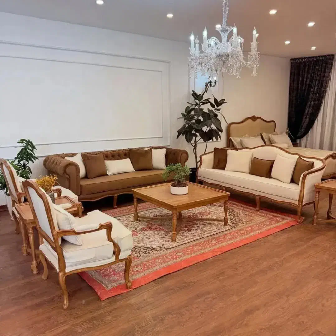 مبل کویین فرانسوی|مبلمان خانگی و میز عسلی|رشت, گلزاران|دیوار