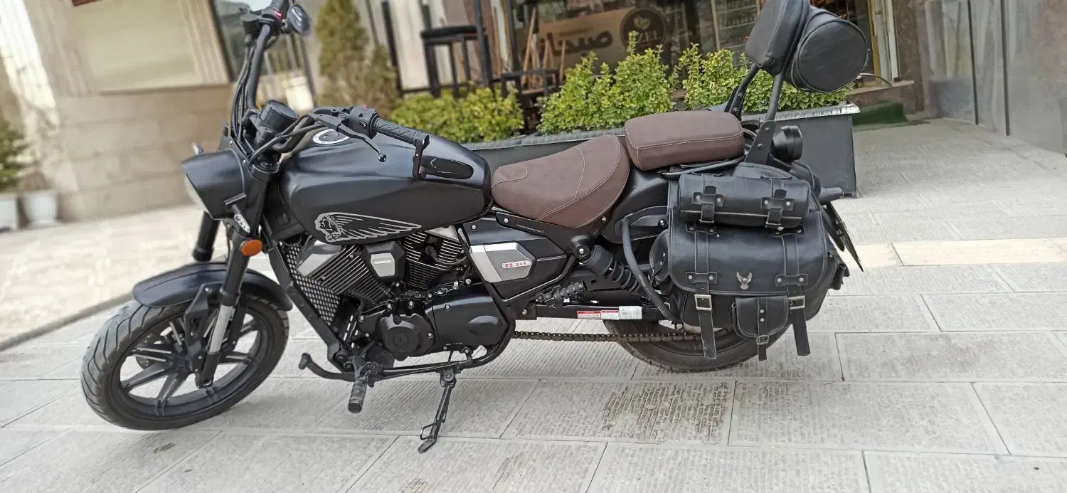 موتور c2 وارداتی ۲ سیلندر ۲۵۰ سی سی ( کویر سی ۲ )|موتورسیکلت|ارومیه, |دیوار