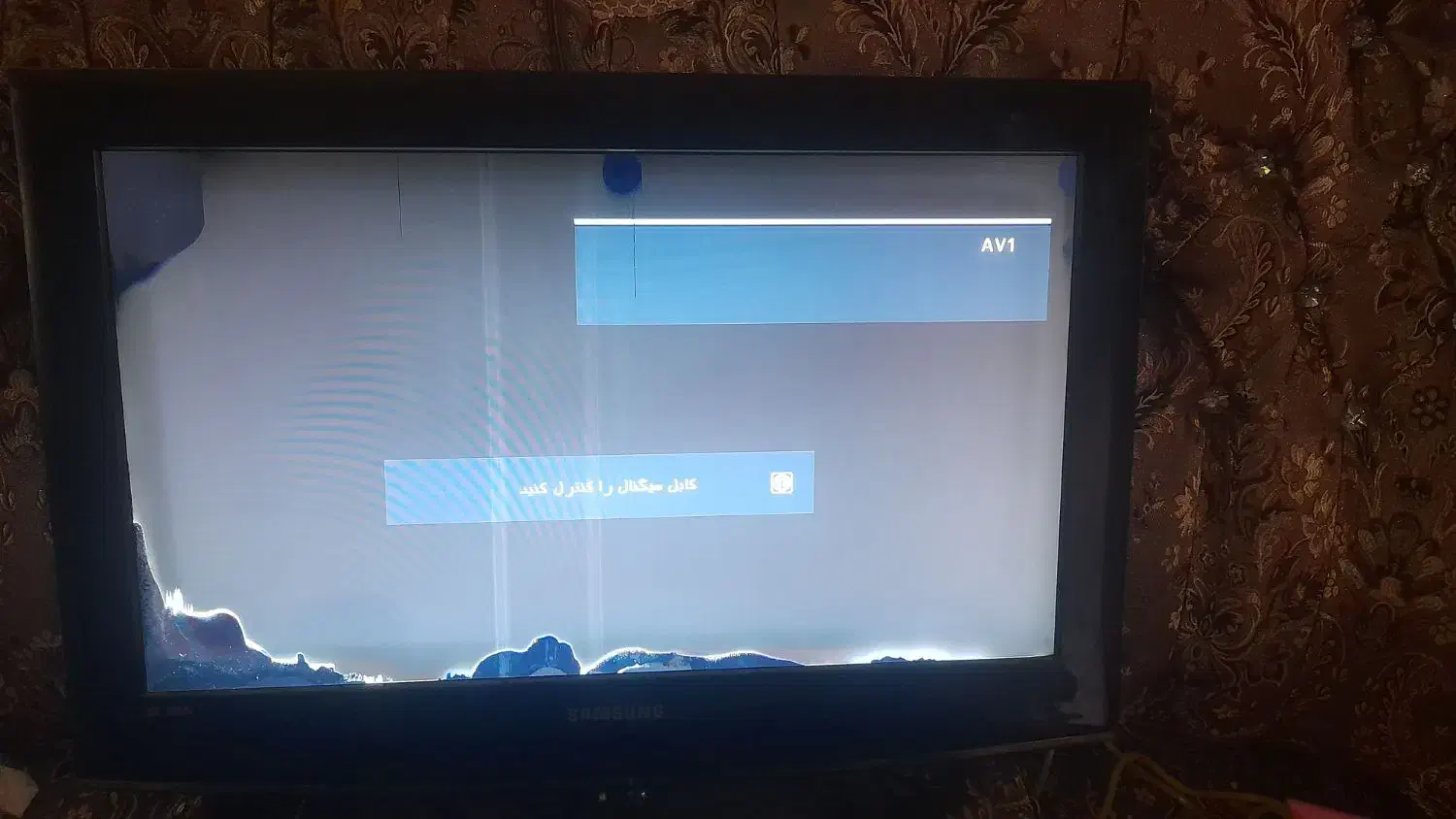 تلوزیون . نیاز به تعمیر|تلویزیون و پروژکتور|کرج, مصباح|دیوار