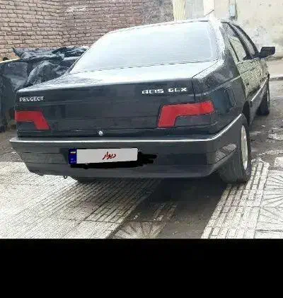 پژو ۴۰۵ مشکی۹۳|خودرو سواری و وانت|اردبیل, |دیوار