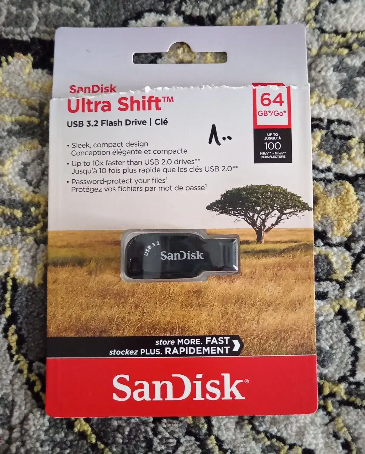 فلش SanDisk 64گیگ|لوازم جانبی موبایل و تبلت|نورآباد, |دیوار