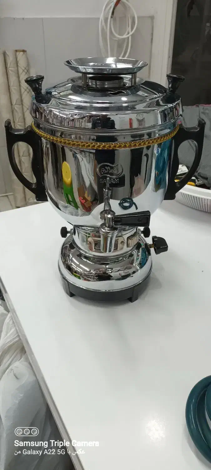 سماور گازی ۶لیتری سلام|سماور، چای‌ساز، قهوه‌ساز|گنبد کاووس, |دیوار