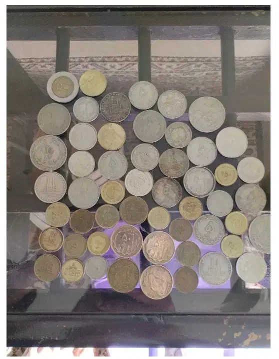 تعدادی سکه هم مناسبتی هم مغناطیسی|کلکسیون سکه، تمبر، اسکناس|تهران, افسریه جنوبی|دیوار