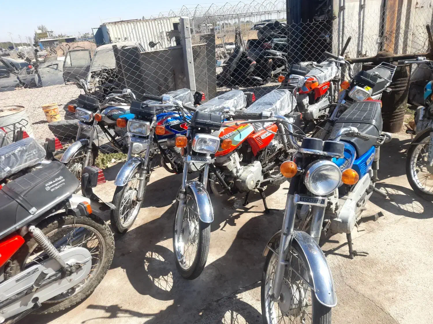 موتورسیکلت مزایده ارزان بابت جابجایی|موتورسیکلت|اقبالیه, |دیوار