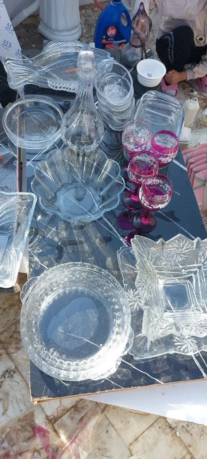 لیوان|ظروف سرو و پذیرایی|قم, قلعه کامکار|دیوار