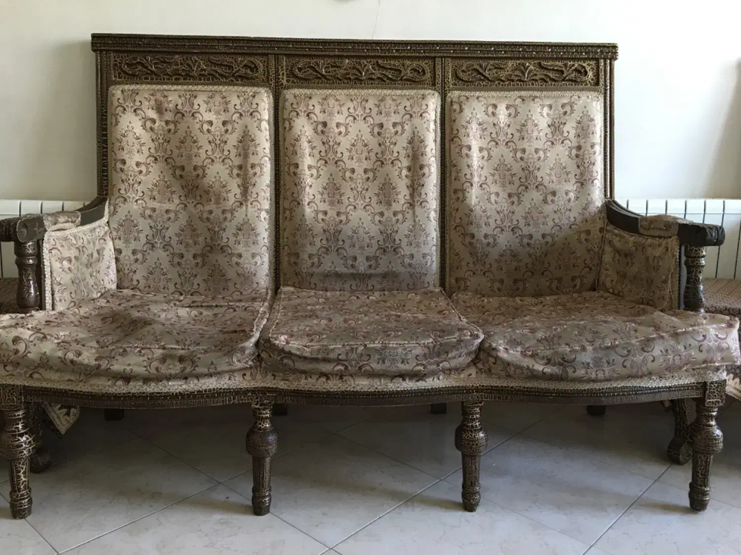 مبل استیل طرح کتیبه|مبلمان خانگی و میز عسلی|تهران, قلهک|دیوار