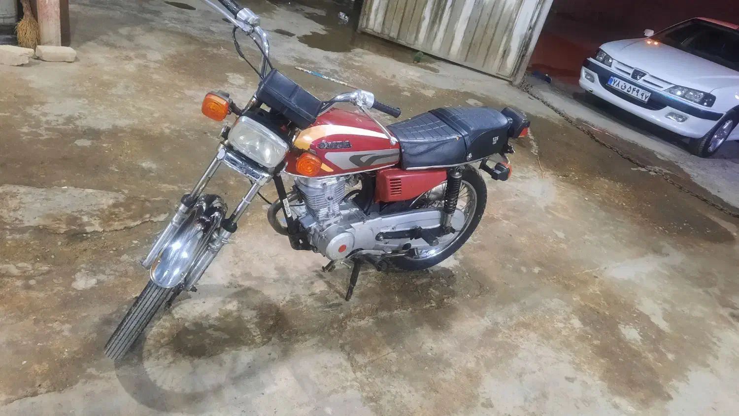 موتور 125مزایده|موتورسیکلت|ابهر, |دیوار