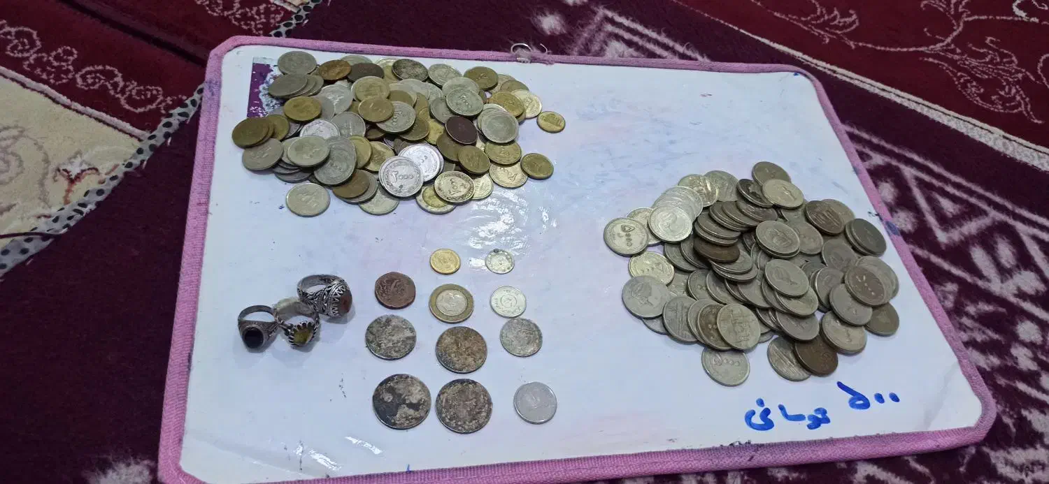 انگشتر نقره|کلکسیون اشیاء عتیقه|سنندج, |دیوار