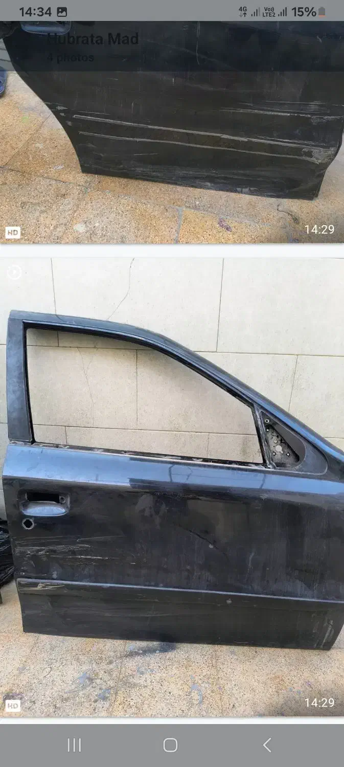 درب جلو و عقب کارخانه ای سمند سورن|قطعات یدکی و لوازم جانبی|آبادان, |دیوار