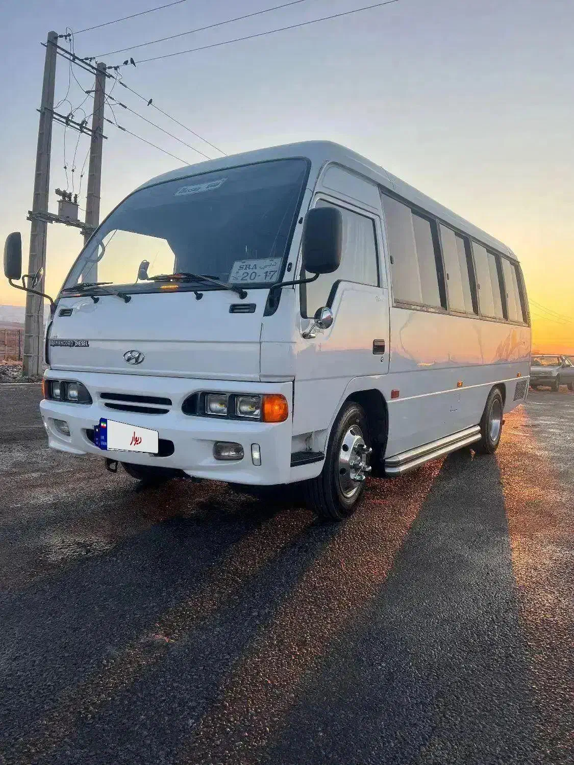 مینی بوس هیوندا ۸۹نیمه دوم باطی داخل|خودرو سنگین|قزوین, |دیوار