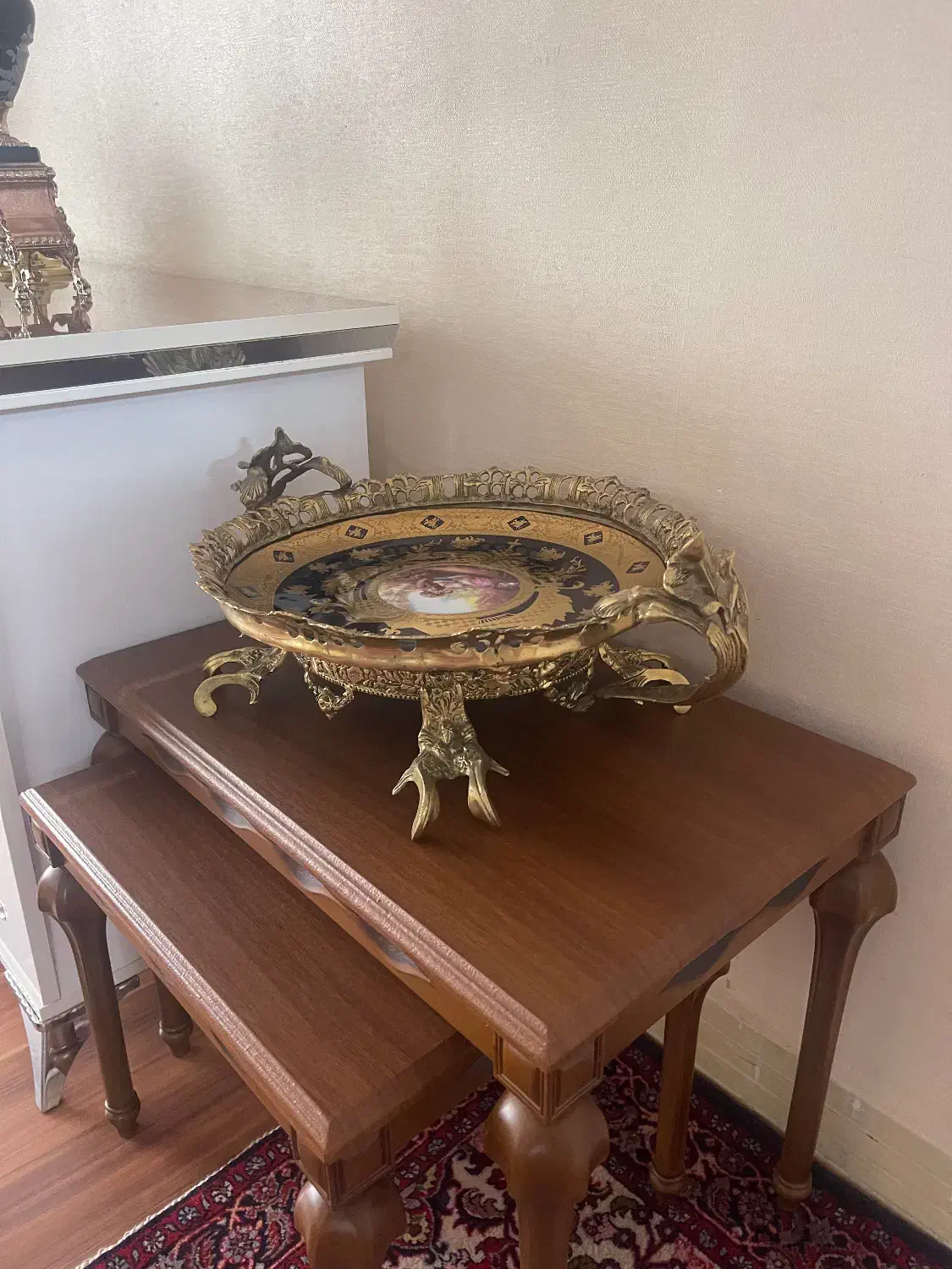 میوه خوری برنز|ظروف سرو و پذیرایی|میانه, |دیوار