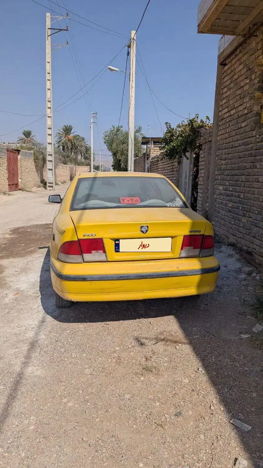 تاکسی سمند مدل ۸۹|خودرو سواری و وانت|فسا, |دیوار