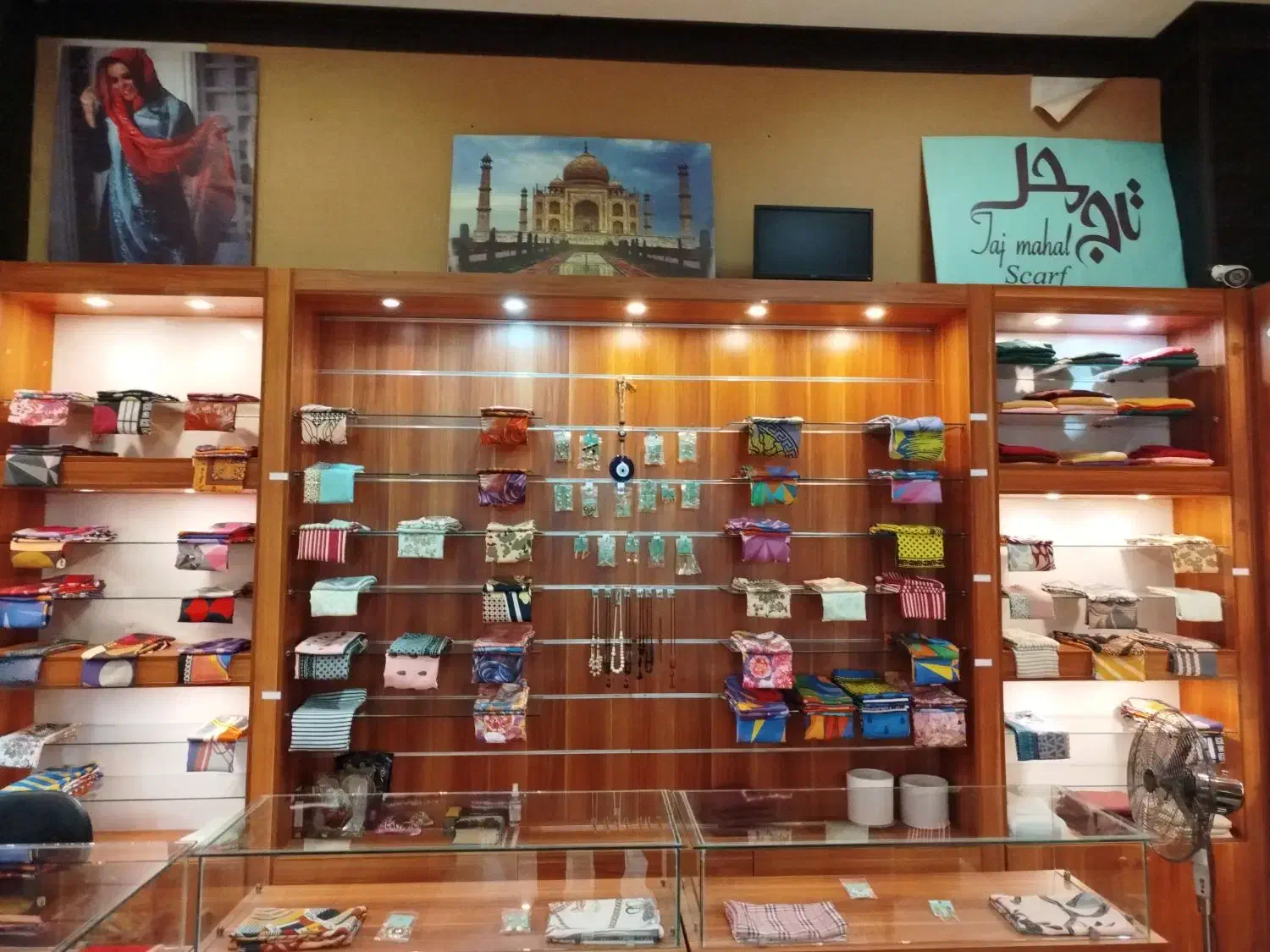 شال و روسری تاج محل|لباس|کیش, |دیوار