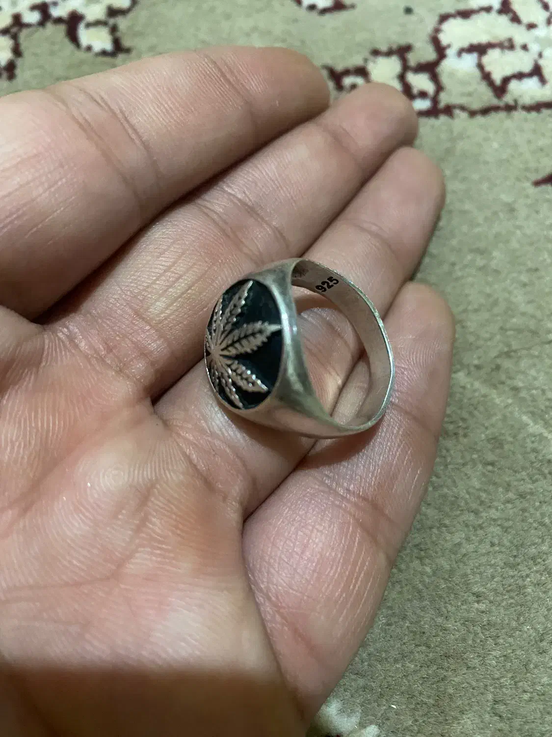 انگشتر نقره ایتالیایی|جواهرات|صفادشت, |دیوار