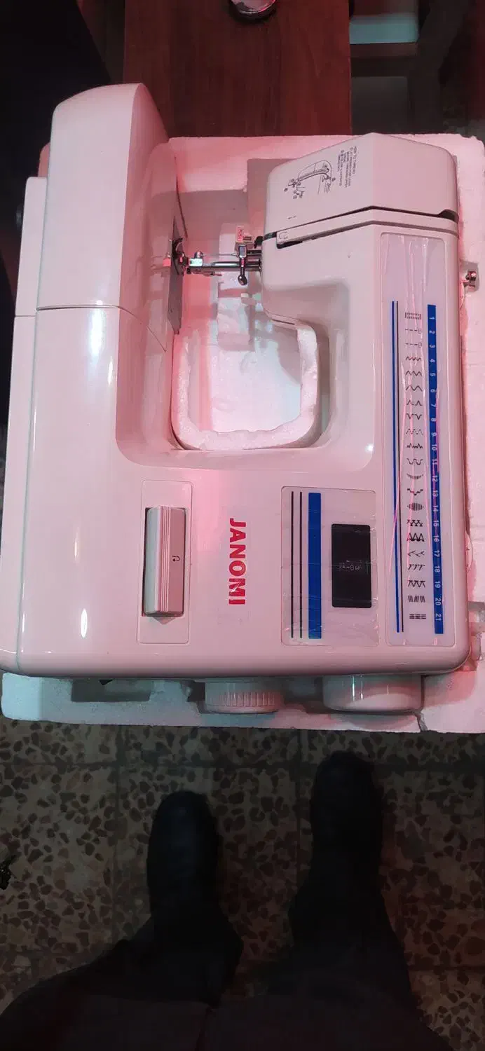 چرخ خیاطی ژانومه|چرخ خیاطی و ریسندگی|مشهد, پنجتن|دیوار