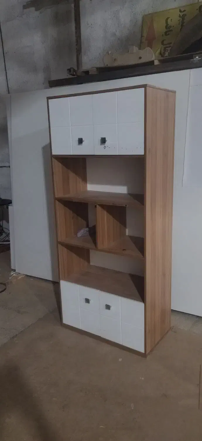 کمد کتابخانه MDF|کتابخانه، شلف، قفسه‌های دیواری|شهرکرد, |دیوار