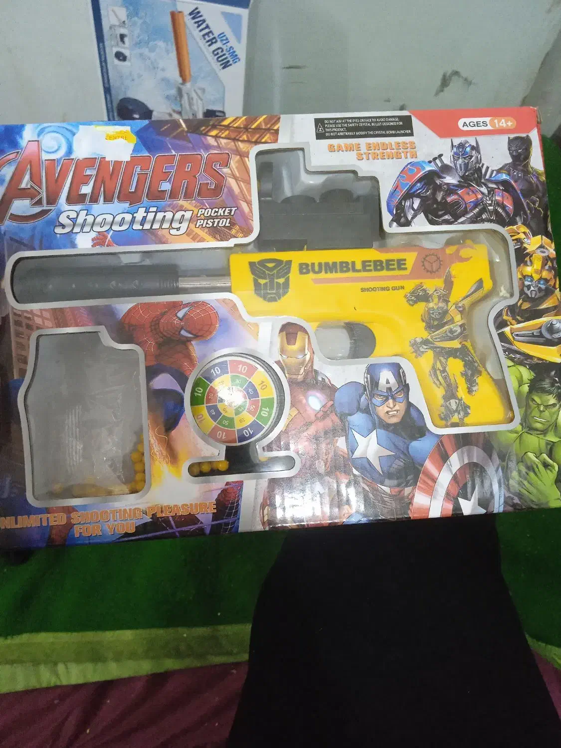 تفنگ اسباب بازی تیر ژله ای|اسباببازی|بوشهر, |دیوار