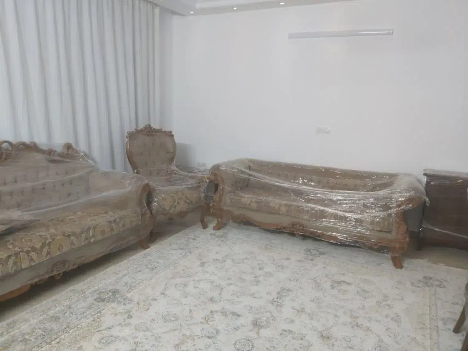 مبل ۱۰ نفره استیل نو استفاده نشده|مبلمان خانگی و میز عسلی|تهران, سعادت‌آباد|دیوار
